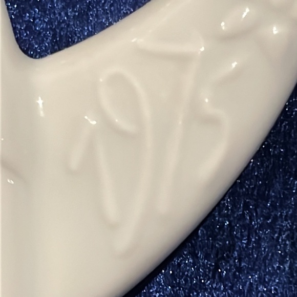 1975 Haviland Christmas ornament France "Sparkling Angel" Discontinued - Picture 6 of 11